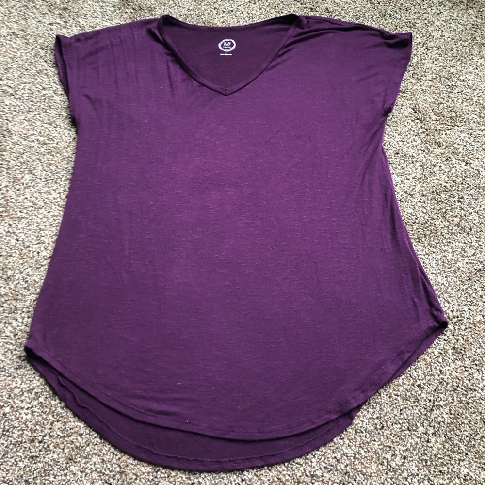 CLEARANCE 4/$15 Maurices 24/7 Short Sleeve Top Sz Lg